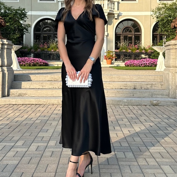 Reformation Vida Satin Dress (SIZE 4)